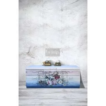 Redesign DÉCOR TRANSFERS® – Imperial Garden Size 44"x30", Cut INTO 6 Sheets 655350635534 Rub on Transfer for Wall or Furniture Decoration