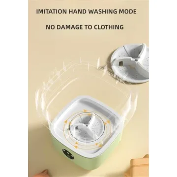 Portable Washing Machine 16L Capacity Compact and Foldable