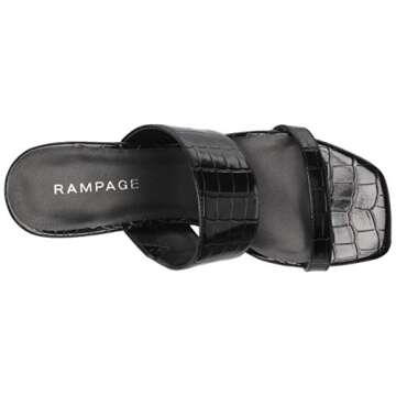 Rampage Women's Celia Heeled Strappy Sandal