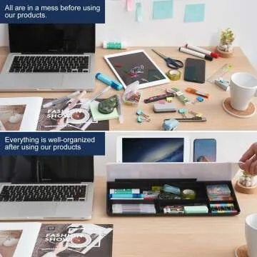 Small Glass Desktop Whiteboard for Organized Workspaces