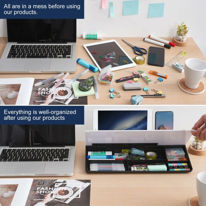 Small Glass Desktop Whiteboard for Organized Workspaces