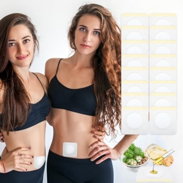 16 Pcs Disposable Castor Oil Patches for Effortless Wellness