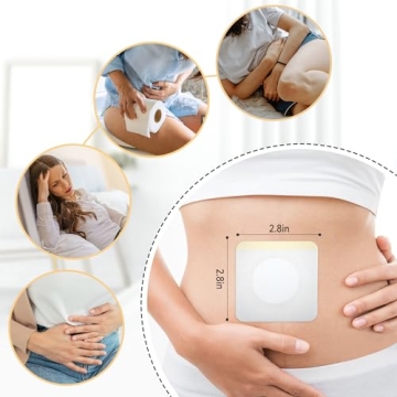 16 Pcs Disposable Castor Oil Patches for Effortless Wellness