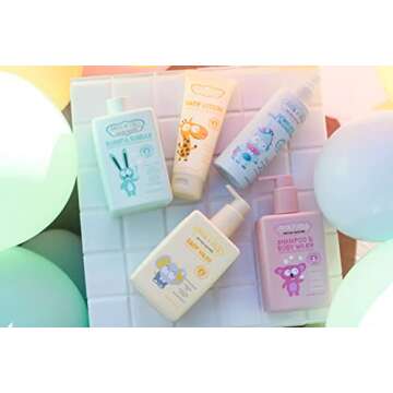 Jack N' Jill Natural Bathtime Baby Wash - Baby Wash Sensitive Skin, Hypoallergenic, Fragrance Free Baby Wash, Dermatologically Tested, Perfect for Newborns, Vegan - Scent Free, 300 mL (Pack of 1)