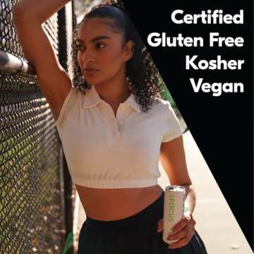 Tru Focus Seltzer: Sparkling Nootropic Drink with Yerba Mate