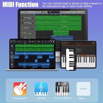 88 Key Digital Piano Perfect for Beginners and Professionals