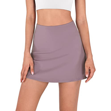 Comfortable High Waisted Tennis Skorts with Pockets