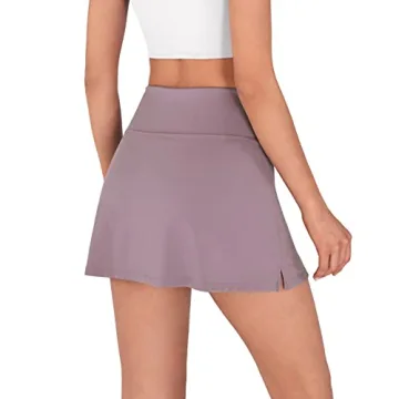 Comfortable High Waisted Tennis Skorts with Pockets