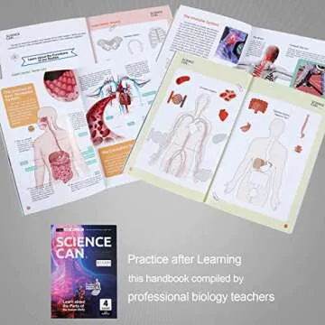 Science Can Human Anatomy Model with 15 Pieces Organs, Interactive Talking Human Body Toy for Kids, Educational Science Kits for Kids Age 6-8