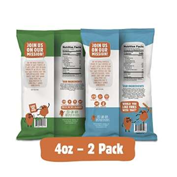 Sour Cream and Onion Sweet Potato Puffs & Zesty Ranch Sweet Potato Fries | 2 pack, 4 oz