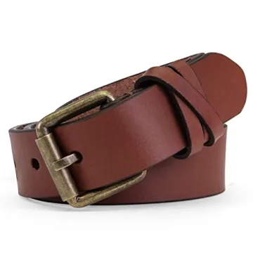 Timberland Women's Criss Cross Leather Belt - Large