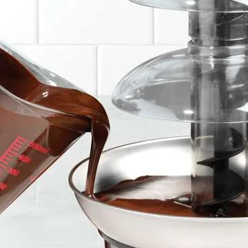 Nostalgia 32-Ounce Fondue Fountain for Dipping Delights