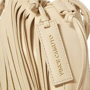 Vince Camuto womens Favia 1 crossbody, Sugar Cookie, Small US