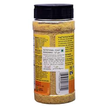 Bragg Premium Nutritional Yeast Seasoning 4.5 Ounce (Packaging May Vary)