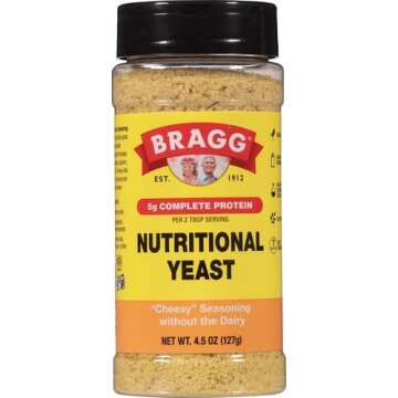 Bragg Premium Nutritional Yeast Seasoning 4.5 Ounce (Packaging May Vary)