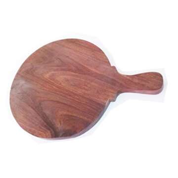 Shradha Trading Hardwood Pizza Peel and Serving Tray
