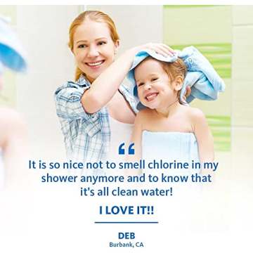 Aquasana Shower Filter Reduces Chlorine and Softens Hair