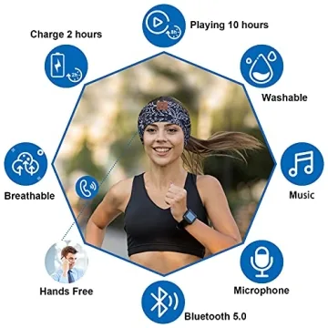 BULYPAZY Sleep Headphones Bluetooth Headband for Comfort