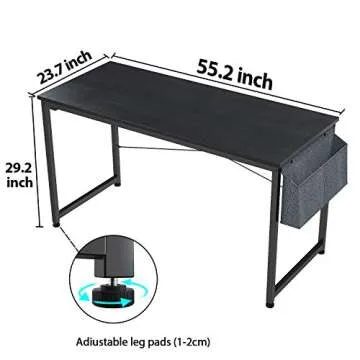 Shop Foxemart 55" Modern Office Writing Desk Online