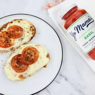 Yo Mama's Keto Tomato Basil Sauce - Low Carb Deliciousness