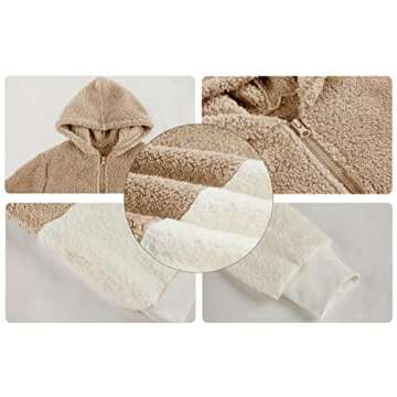 Girls Fuzzy Fleece Pullover - Perfect for Winter Style