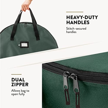 ZOBER Christmas Wreath Storage Containers - 30 Inch