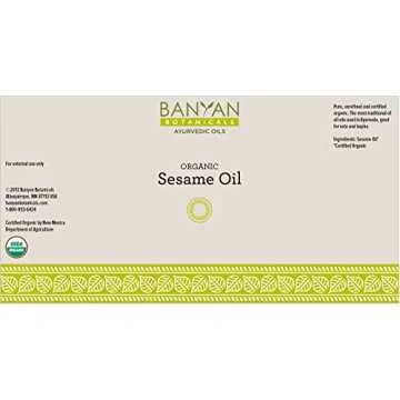 Banyan Sesame Oil – Organic Ayurveda Oil for Skin & Hair