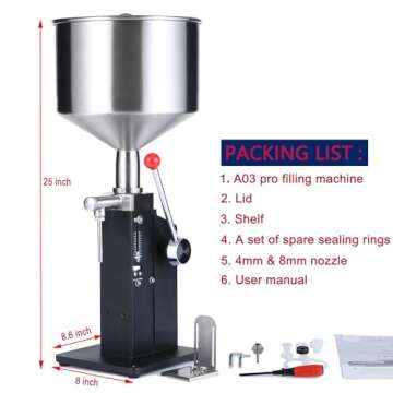 KIMTEM Pasting Liquid Filling Machine with Metering Function