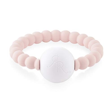 Ryan and Rose Pink Teether Rattle for Infants