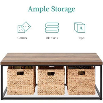 Modern Industrial Style Coffee Table - Best Choice Products