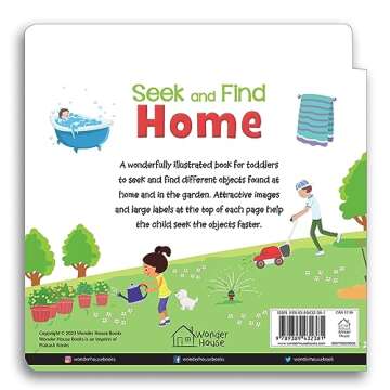 Seek And Find: Home: Early Learning Board Books With Tabs