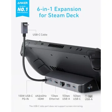 Anker 6-in-1 Charging Station for Steam Deck