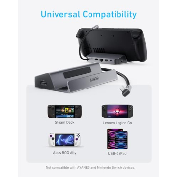 Anker 6-in-1 Charging Station for Steam Deck