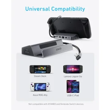 Anker 6-in-1 Charging Station for Steam Deck
