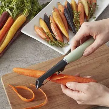 KitchenAid Gourmet Euro Peeler, One Size, Pistachio, 8.7-Inch
