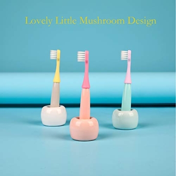 Newrichbee Toddler Toothbrush Set - Cute & Safe for Kids