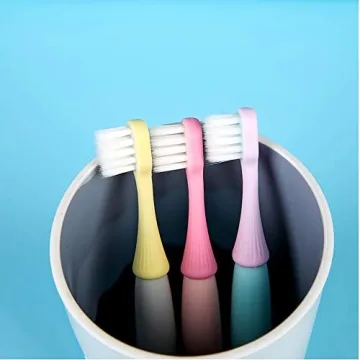 Newrichbee Toddler Toothbrush Set - Cute & Safe for Kids