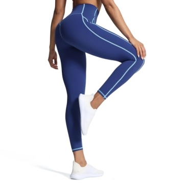 Aoxjox Women's High Waisted Workout Leggings - Stylish & Comfortable Fitness Gear