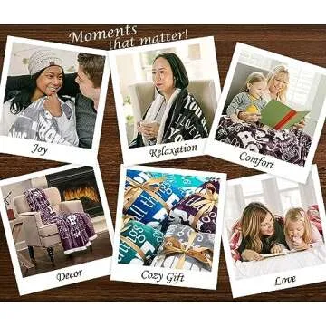 Chanasya Premium Hope & Faith Gift Throw Blanket - Cozy, Warm & Fluffy Sherpa - Sends Positive Energy, Inspirational Uplifting, Comfort for Best Friend, Women, Men, & Partner (65x50 inches) Gray