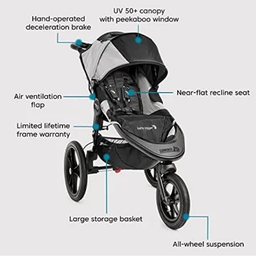 Baby Jogger Summit X3 Jogging Stroller Comfort Control