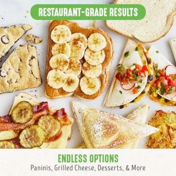 GreenLife Pro Electric Panini Press Grill and Sandwich Maker, Healthy Ceramic Nonstick Plates,Easy Indicator Light, PFAS-Free, Pink