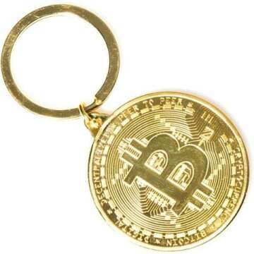 Crypto Keychain Gift Set for Nano Ledger - 2 Pack