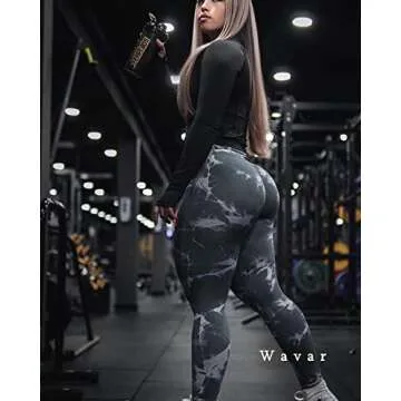 Wavar Tie Dye Scrunch Butt Lift Leggings for Women