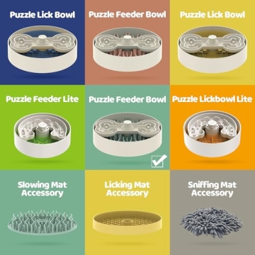 Puzzle Feeder Slow Feeder Dog Bowl for All Breeds 9.8in