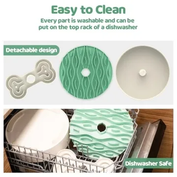 Puzzle Feeder Slow Feeder Dog Bowl for All Breeds 9.8in