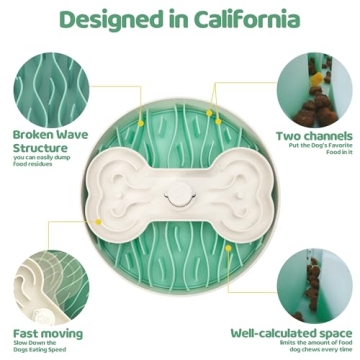 Puzzle Feeder Slow Feeder Dog Bowl for All Breeds 9.8in