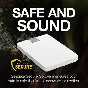 Eco-friendly Seagate Ultra Touch 2TB External HDD for All Devices