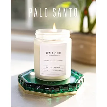 Craft & Kin Palo Santo Candle | Eco-Friendly Aromatherapy