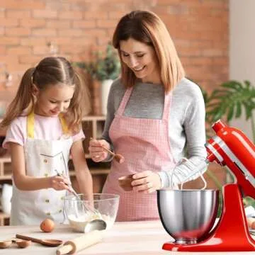 K45B Coated Flat Beater for KitchenAid 4.5-5 Qt Mixer Paddle Attachment Flat Beater Fits Stand Mixer Bowls For KitchenAid 4.5-5 Quart Bowls, Kitchenaid Paddle Attachment