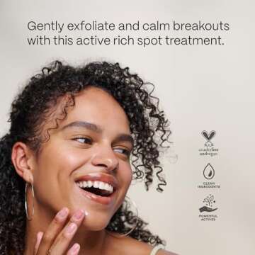 Mad Hippie Blemish Cream - 2% Salicylic Acid Serum, Acne Treatment for Clear Skin, Soothing Acne Cream for Face Packed with Clean & Natural Ingredients, 1.02 Fl Oz